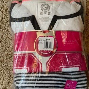 Pajama Set with Shorts- NIP